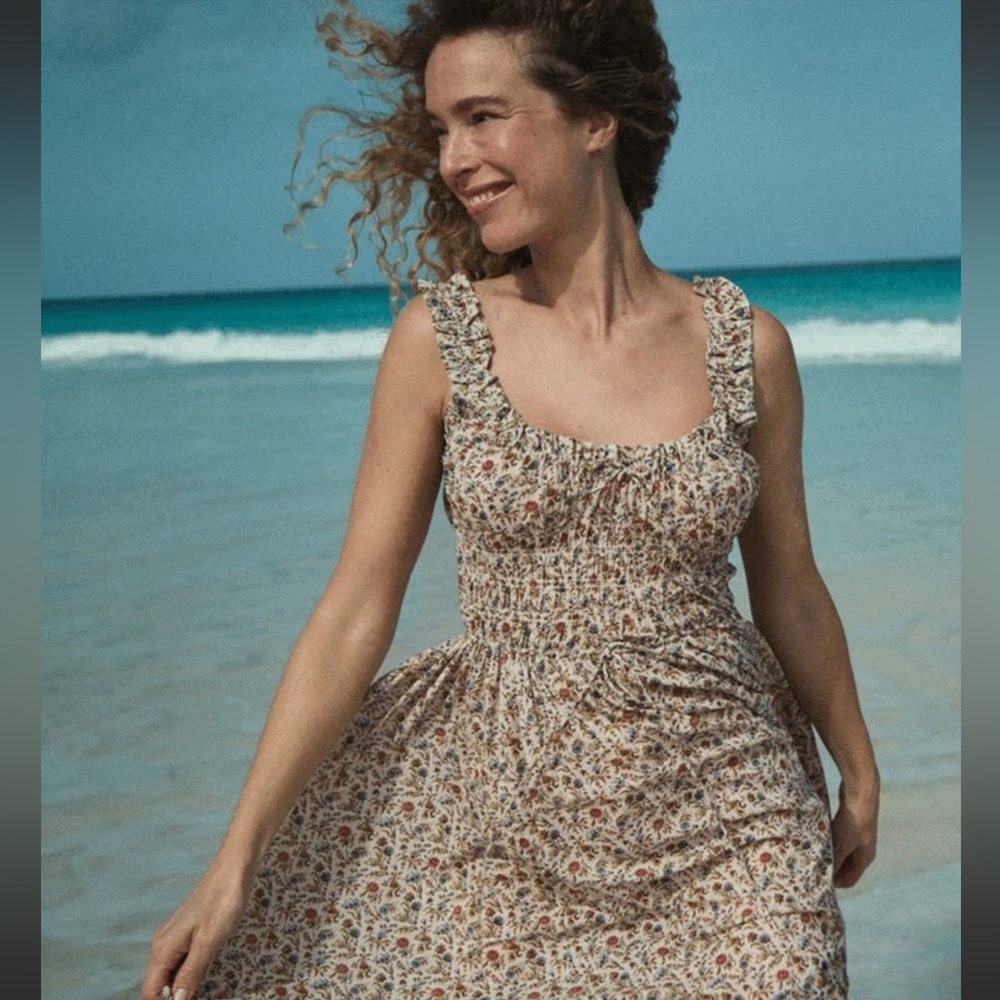 Doen emmaretta dress in Jardin du chateau floral print